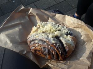 Croissant at Puchate Vegan Bakery in Katowice