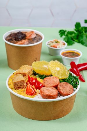 Feijoada Premium proteica  at Mistura Vegana in Guarulhos