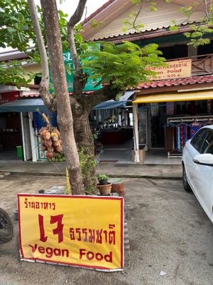 Vegan food available. at Tamachat Vegan Food - ธรรมชาติ in Koh Samui