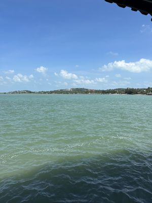 Lunch with a view!  at Tamachat Vegan Food - ธรรมชาติ in Koh Samui