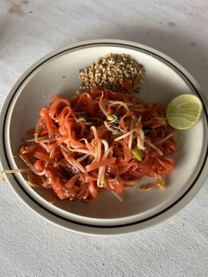 Pad Thai  at Tamachat Vegan Food - ธรรมชาติ in Koh Samui