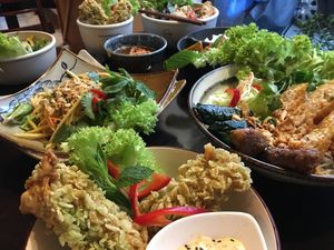 Reisflockenrollen starter  at Veggie Vu  in Cologne