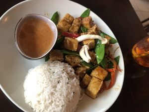 Another tofu dish  at Veggie Vu  in Cologne