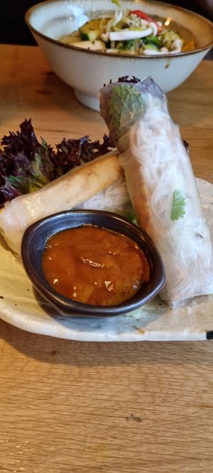 Summer Rolls  at Veggie Vu  in Cologne