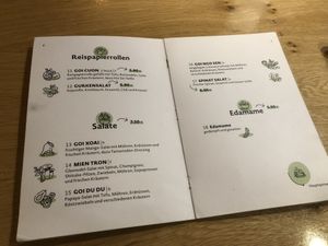 Vorspeisen (2) / starters (2)  at Veggie Vu  in Cologne