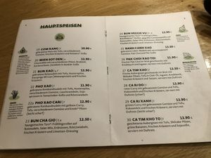 Hauptgerichte / main dishes  at Veggie Vu  in Cologne