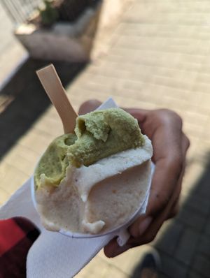 Pistache e amendoim at Alfreddo Veggani in Sao Paulo