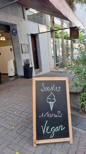 Outside at Alfreddo Veggani in Sao Paulo