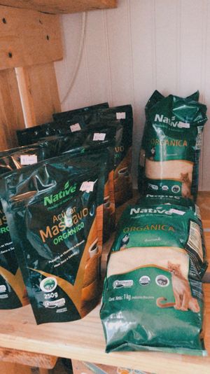 Organic sugar at Sabor a Verde in Valdivia