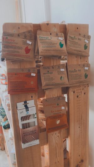 Suplementos veganos at Sabor a Verde in Valdivia