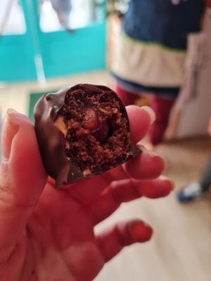 Bolita tipo ferrero at Sabor a Verde in Valdivia