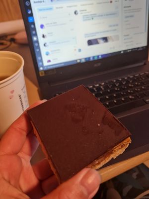 Barrita manjar nuez at Sabor a Verde in Valdivia