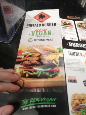 New menu at Buffalo Burger in Hurghada