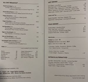   at Picnic Cafe in Hobart