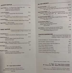   at Picnic Cafe in Hobart