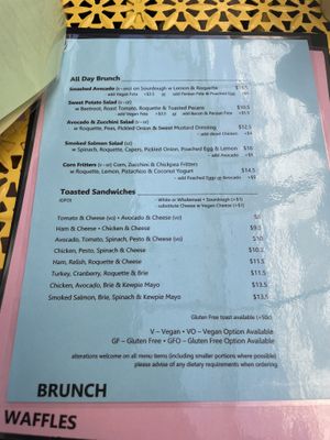   at Picnic Cafe in Hobart