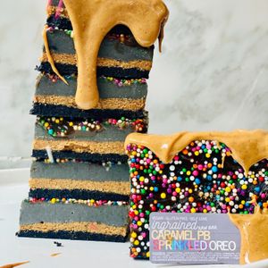 An example of our best-selling famous raw bars! Flavors change daily, so check out our menu on ChowNow (preferred) or all other major ordering platforms for today's flavors.  at ingrained in Chicago