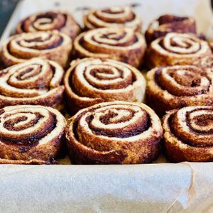 Traditional Cinnamon Roll at ingrained in Chicago