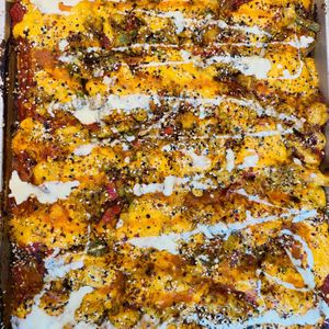 Buffalo Cauliflower Flatbread at ingrained in Chicago
