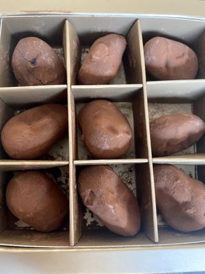 Whipped cream truffles  at Casita Cacao in Emmen