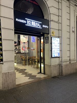 Door   at Ramen Shifu - Paral·lel in Barcelona