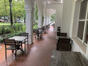 Wrap around covered patio! at Persimmon Hollow Brewing Co in Orlando