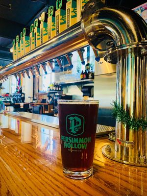 Our knowledgeable bartenders are here to help you find a beer you love! at Persimmon Hollow Brewing Co in Orlando