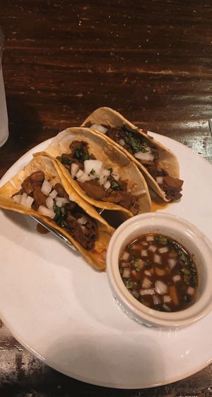 vegan tacos  at Persimmon Hollow Brewing Co in Orlando