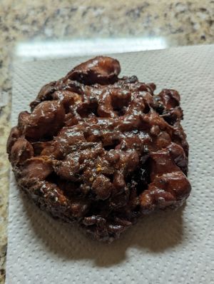 Blueberry Fritter at Pinkbox Doughnuts in Las Vegas