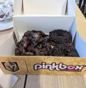 Vegan donuts! at Pinkbox Doughnuts in Las Vegas