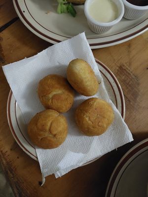 Dumpelings at Jammin Comunidad Vegana in Puerto Viejo De Talamanca