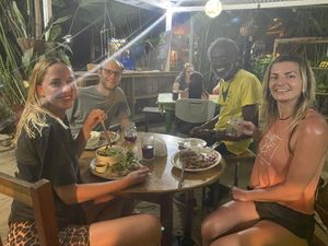 Delicious Food, Upful Vibes, One Love  at Jammin Comunidad Vegana in Puerto Viejo De Talamanca