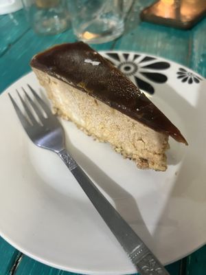 Maracuyá cheesecake   at Jammin Comunidad Vegana in Puerto Viejo De Talamanca
