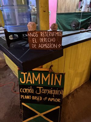 Drinnen   at Jammin Comunidad Vegana in Puerto Viejo De Talamanca