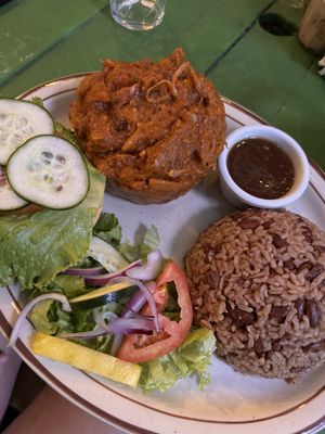 Burger   at Jammin Comunidad Vegana in Puerto Viejo De Talamanca