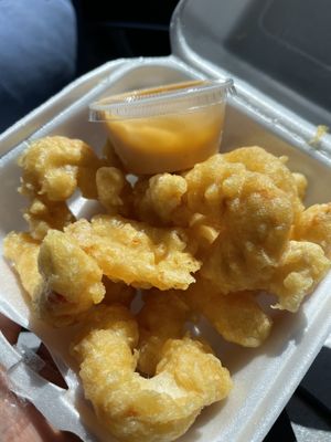 Vegan shrimp  at Veggie Village in Scottsdale