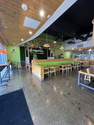 Spacious interior   at Veggie Village in Scottsdale