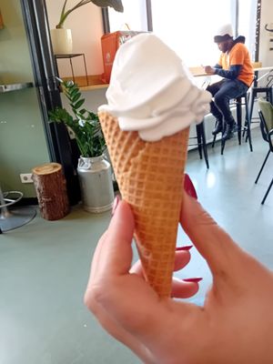 Ice cream at Beesechurgers in The Hague