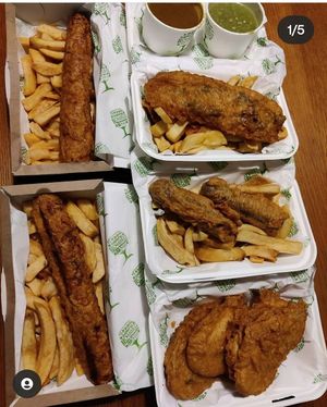  at JJ's Vish & Chips in Manchester