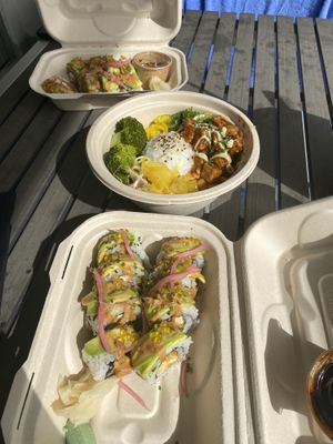   at Po-Ké Ono in Oranjestad