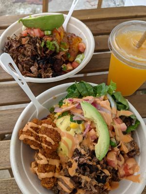 Boca bowls at Boca Fresca in Winter Park