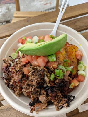 Jackfruit Pernil at Boca Fresca in Winter Park
