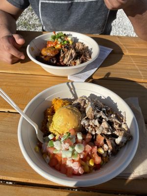 Pulled pork (jackfruit) at Boca Fresca in Winter Park