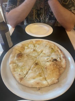 Vegan garlic bread   at Chris Kitchen in Fuerteventura