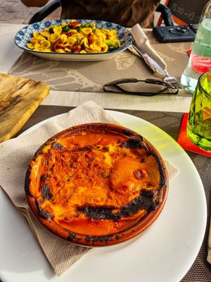 Lasagna at Chris Kitchen in Fuerteventura