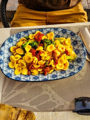 Pasta at Chris Kitchen in Fuerteventura