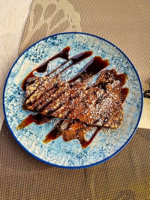 Chocolate Dessert at Chris Kitchen in Fuerteventura