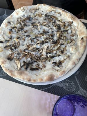 Vegan Truffle Pizza   at Chris Kitchen in Fuerteventura