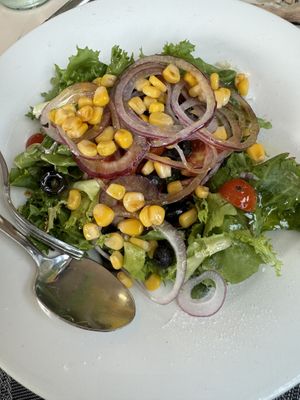 Mixed Salad  at Chris Kitchen in Fuerteventura