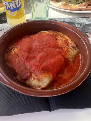 Vegan Lasagne  at Chris Kitchen in Fuerteventura